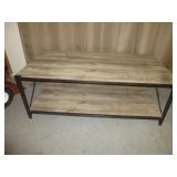 Metal Frame Tiered Center Table / Coffee Table