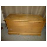 Wood Toy Chest - Storage Trunk - Blanket Chest