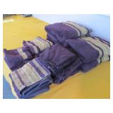 16pc Matching Bath Towel & Cloth Set