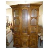 Bernhardt Hibriten Lighted Upright Display Cabinet