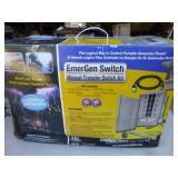 EmerGen Switch Manual Transfer Switch Kit - NEW