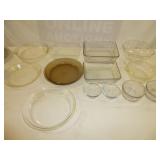 Oven Glass Assortment - Fire King, Pyrex, Etc