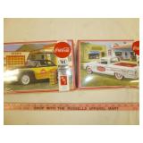2pc Coca Cola AMT Classic Car Model Kits - NOS