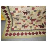 King Size Quilted Bed Cover