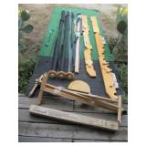 Wood Frame Large Quilting Rack Components