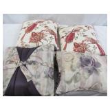 4pc Accent Pillows - Toss Pillows
