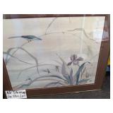Hero Nim Chinoserie Framed Art Print