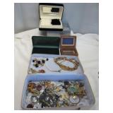Estate Fashion Jewelry & Jewelry Cases