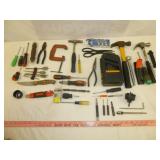 Assorted Hand Tools in Tool Bag