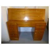 Drop Front Compact Secretary Study Desk