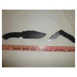 Camilus Folding Knife & Ozark Trail Camp Knife