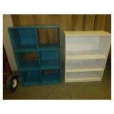 2pc - Cubby Cabinet & Storage Shelf