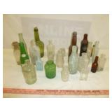 Antique Glass Bottle Collection