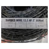 NEW Galvanized Barbed Wire Roll 80 Rod 1320 Feet