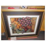 Eve Shpritser Custom Framed Floral Art Print