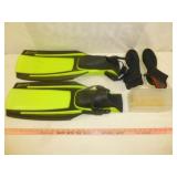 US Divers Swim Fins & Wenoka Neoprene Boots
