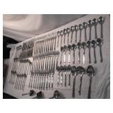 106pc Wallace 18/10 Stainless Flat Ware Set