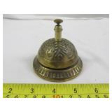 Ornate Solid Brass Counter Service Bell