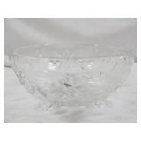 Westmoreland Hand Cut Lead Crystal Footed Bowl