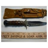 Vintage Japan Air Force Survival Knife & Sheath