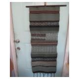 Vintage Hand Woven Kullu Shawl Style Tapestry