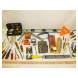 Assorted Hand Tools - Big Box Lot - Some NEW