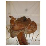 El Rodeo Vintage Hand Made Leather Western Saddle