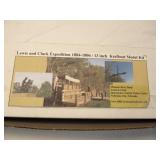 Lewis & Clark Wood Keel Boat Model & DVD