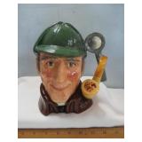 "The Sleuth" Royal Doulton 9" Toby Style Jug