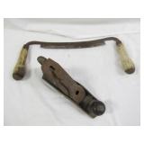 Vintage Draw Knife & Stanley Bailey #3 Wood Plane