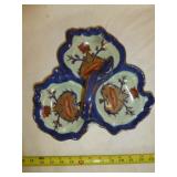 Victoria Ware Ironstone Divided Relish Dish