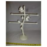 Wrought Metal Countertop Jewelry Display Rack