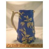 Dale Hall Pottery Parian Ware Victorian Pitcher