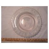 Early American Pattern Glass Daily Bread Plate