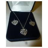 Montana Silversmiths Silver Plate Jewelry Set