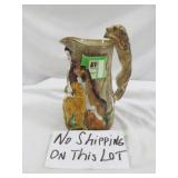 Burleigh Ware "Old Feeding Time" Ceramic Pitcher