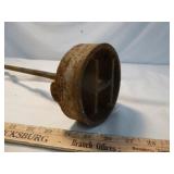 Vintage Welded "Circle H" Steel Branding Iron