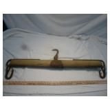 Antique Wood & Cast Iron 34" Singletree