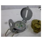 2pc Folding Engineer Directional Compass