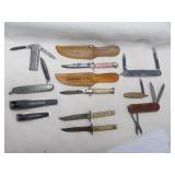Vintage Small Advertising & Souvenir Knives