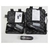 2pc Tactical LED Rechargeable Flashlights