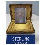 Sterling Silver Japonism Antique Calling Card Case