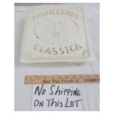 Italy Ceramic "Pasticceria Classica" Pastry Box