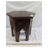 Antique New Zealand Convent Wood Stool