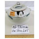 Vintage Stone Ware Soup Tureen & Ladle