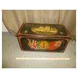 HMS Antibes Capt. McGregor Nautical Wood Trunk