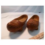 Cantabrian Albarcas - Vintage Spanish Wooden Shoes