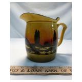 Royal Doulton England "Poplars at Sunset" Pitcher
