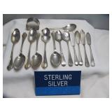 Sterling Silver Flat Ware - Spoons - Napkin Ring