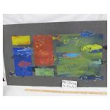 New Zealand Native Abstract Aquatic Oil on Canvas